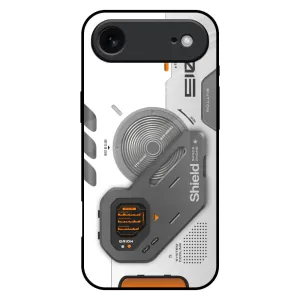 Modern Build Texture Liberty Cyber Glass Case for iPhone 17 Air