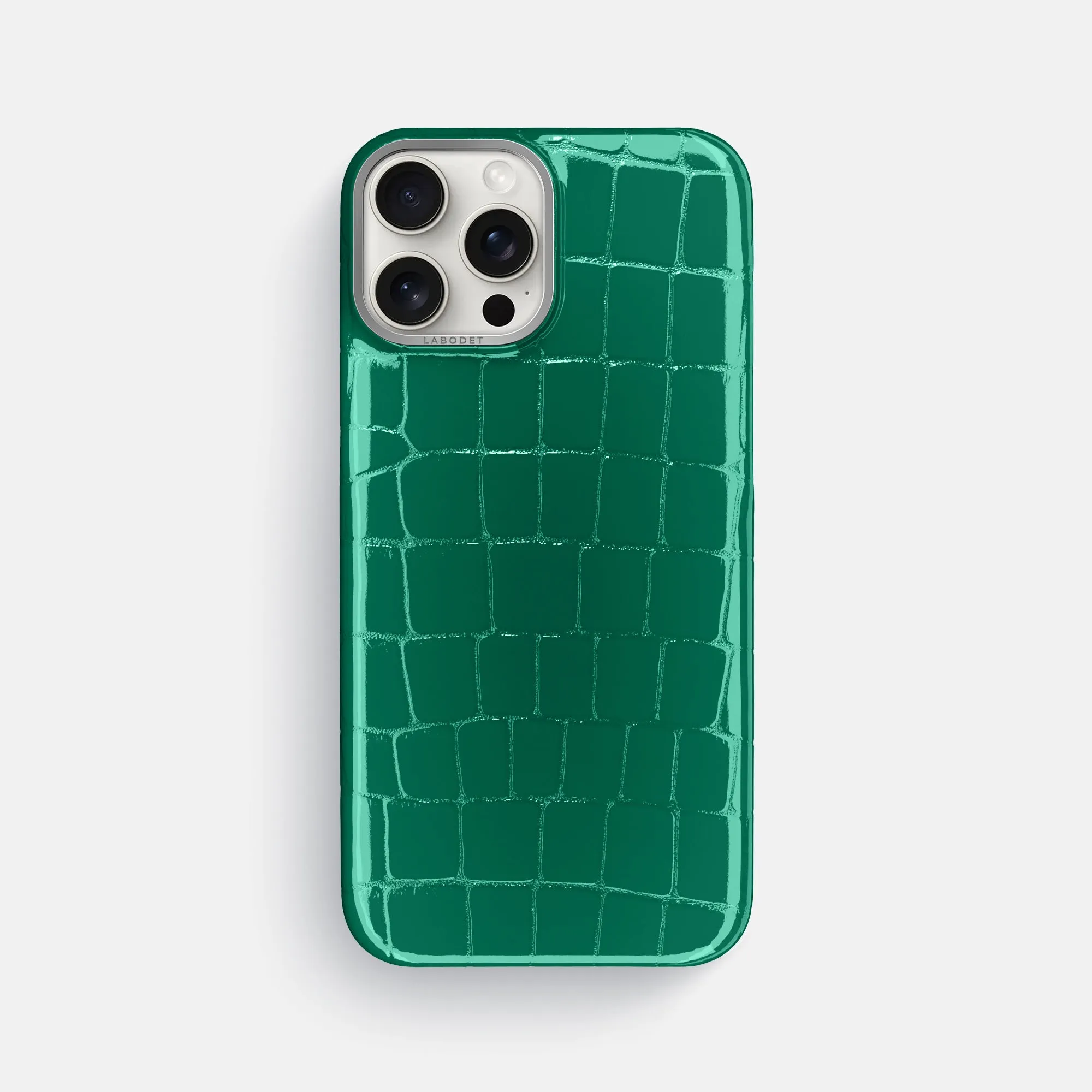 Classic Case For iPhone 16 Pro Max In Shiny Alligator Protective barrier