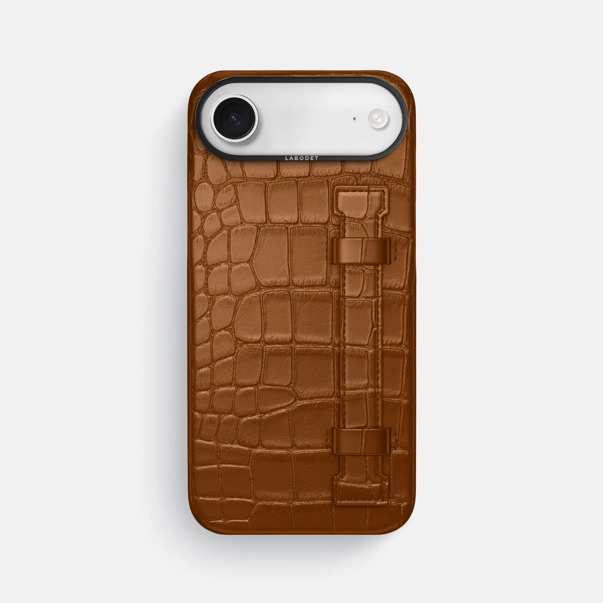 Matte Protection Handle Case For iPhone 17 Air In Alligator