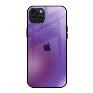 Matte Surface Portable Layer Ultraviolet Gradient Glass Case for iPhone 15 Plus