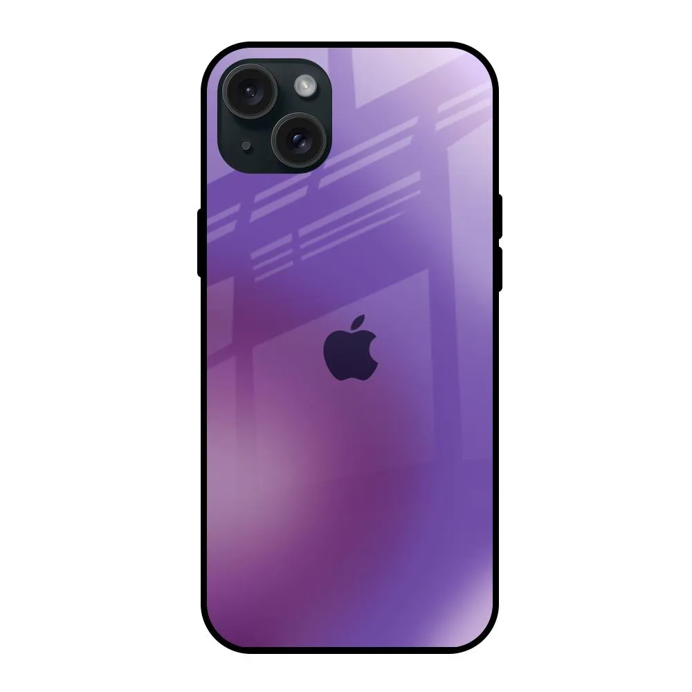 Matte Surface Portable Layer Ultraviolet Gradient Glass Case for iPhone 15 Plus