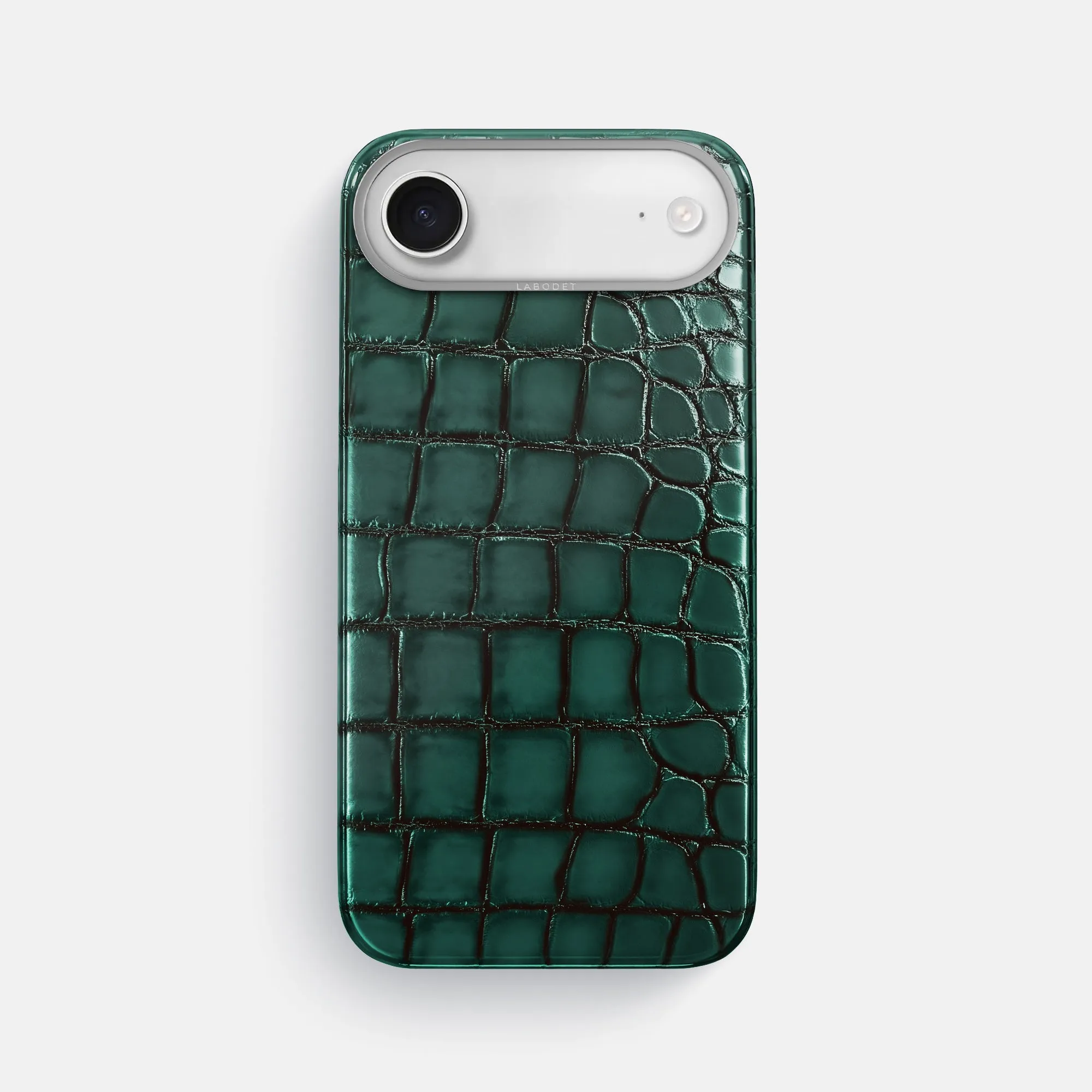 Classic Case For iPhone 17 Air In Patina Alligator Grip Layer Non Slip