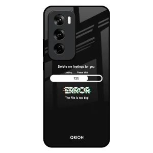 Minimal Surface Error Glass Case for Oppo Reno 12 Pro 5G