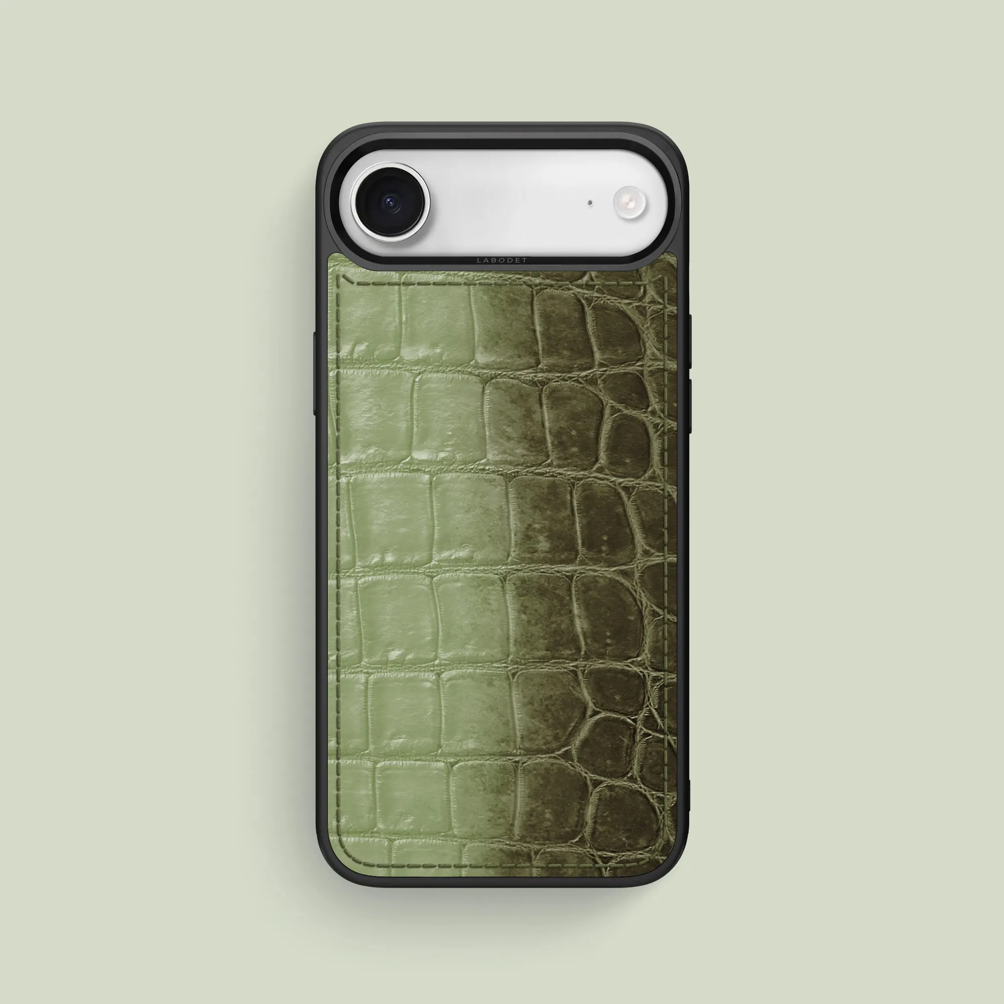 Sport Case Celadon Green For iPhone 17 Air In Himalayan Crocodile High Durability