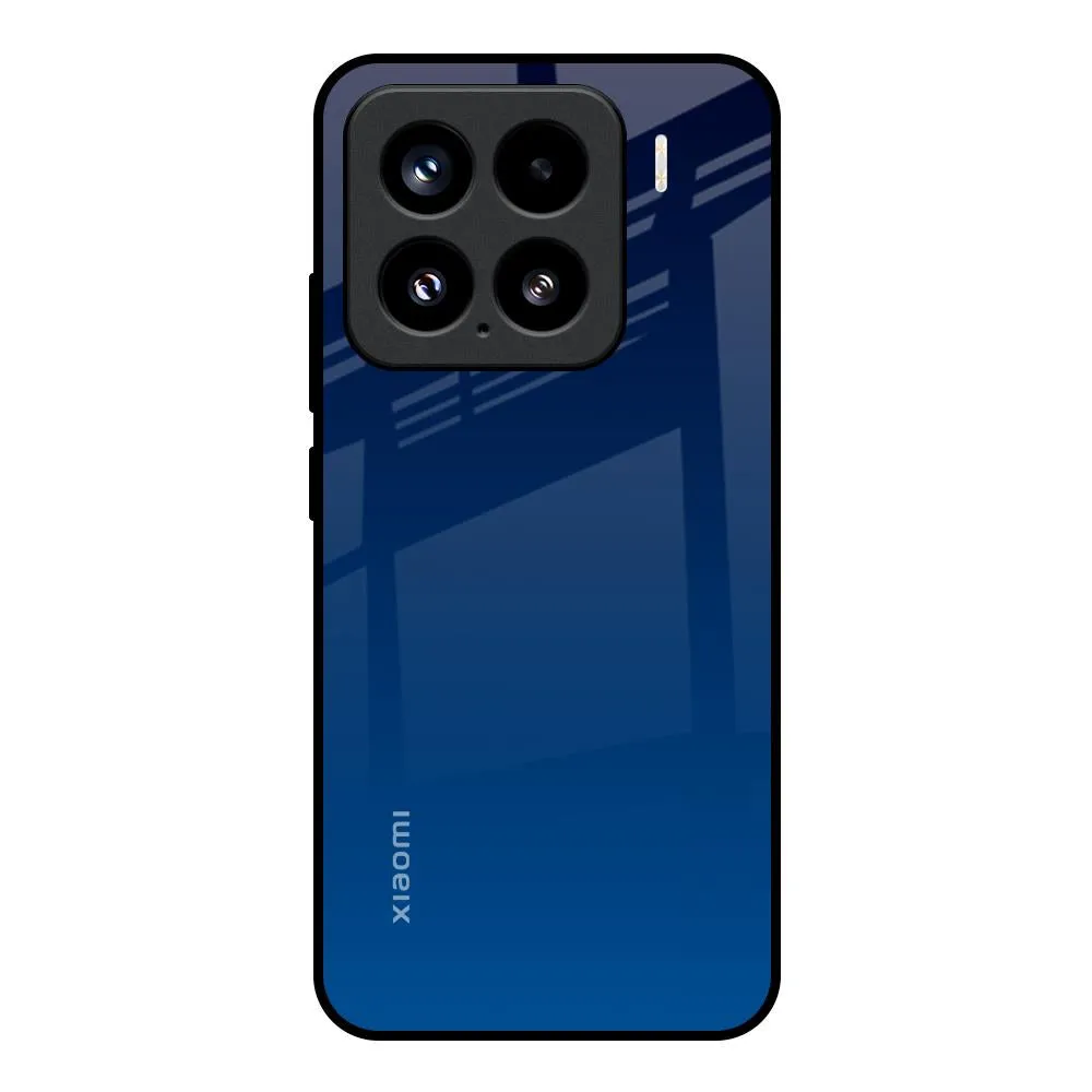 Very Blue Glass Case for Mi 15 5G Soft Shape Soft Material