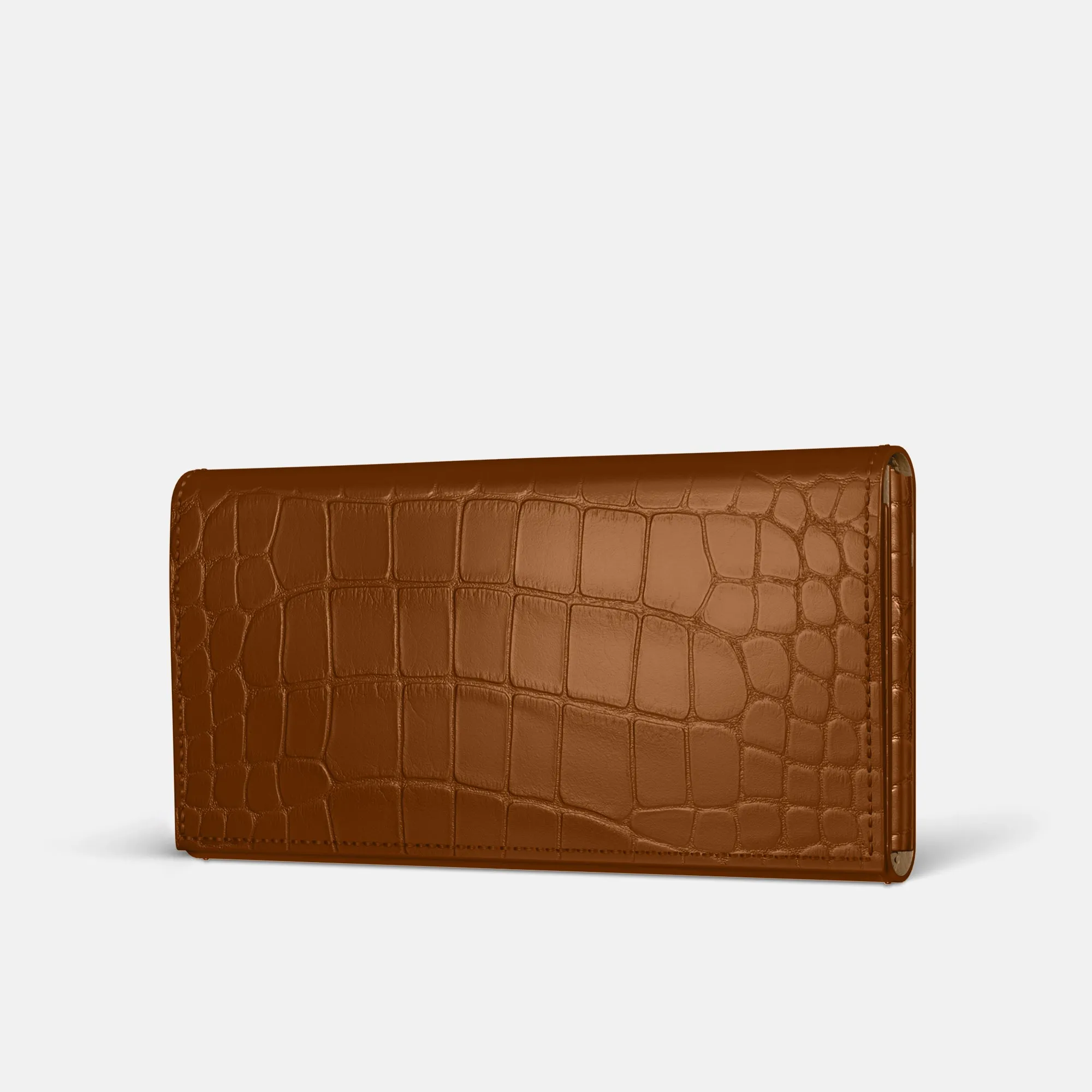 Wallet Case For iPhone 16 Pro Max In Alligator Vivid Gradient Smooth Edges