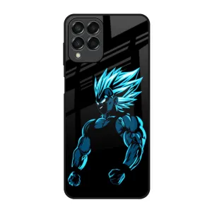Pumped Up Anime Glass Case for Samsung Galaxy M53 5G Soft Edge Detail Protective Pattern Texture