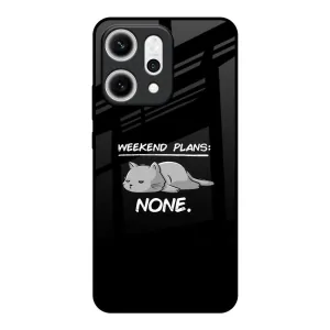 Weekend Plans Glass Case for Oppo Reno14 5G Tough Frame Protective Frame