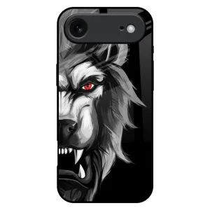 Wild Lion Glass Case for iPhone 17 Air Hybrid Pattern