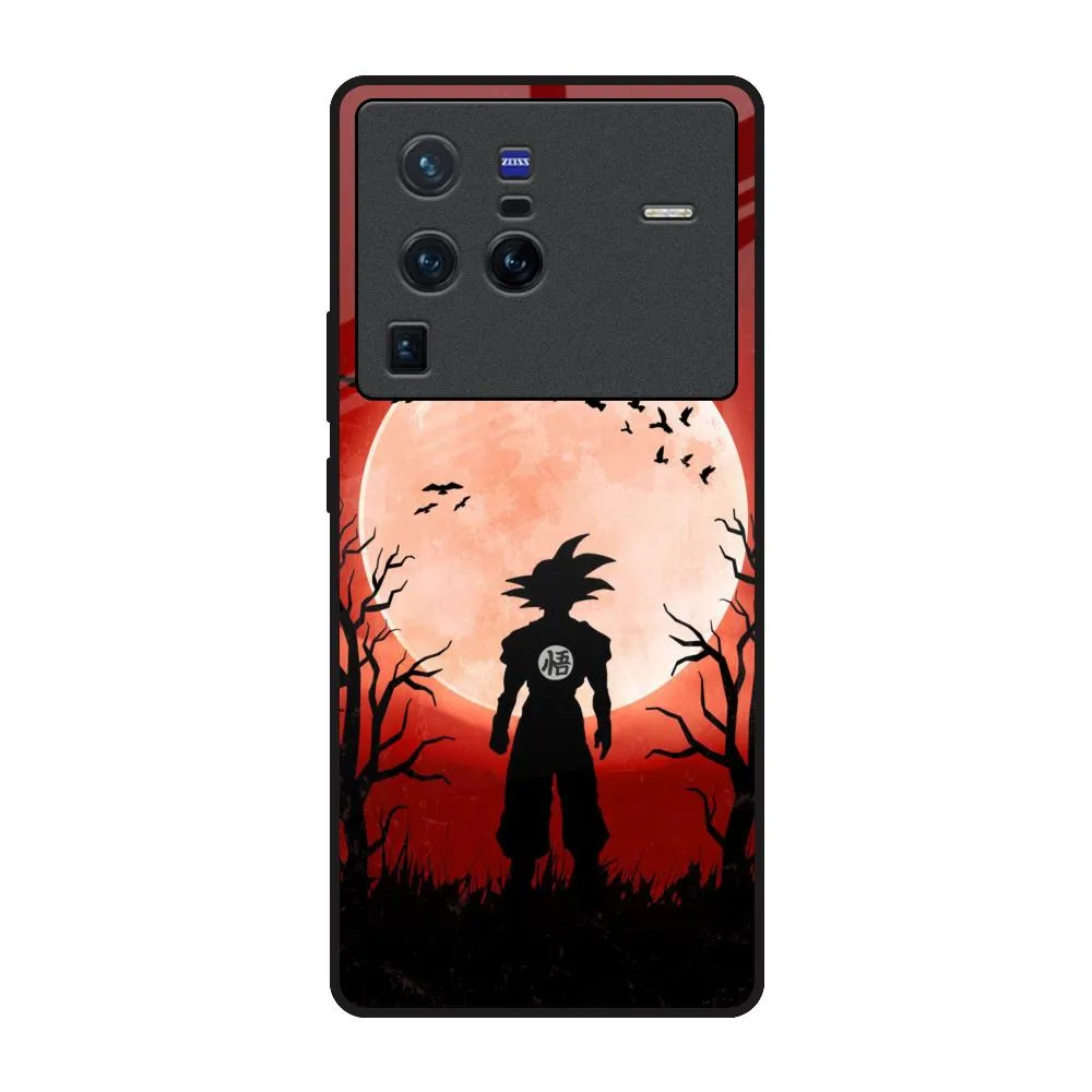 Casual Wear Soft Shield Winter Forest Glass Case for Vivo X80 Pro 5G