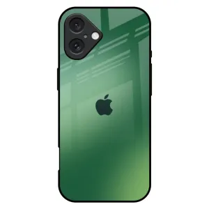 Comfort Pattern Texture Green Grunge Texture Glass Case for iPhone 16 Plus