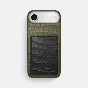 Bi-Fold Case Color?? For iPhone 17 Air In Alligator Soft Touching