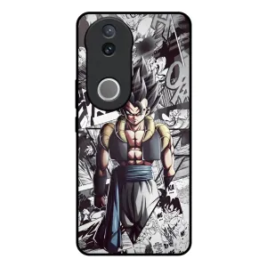 Colorful Accent Dragon Anime Art Glass Case for IQOO Z10R 5G