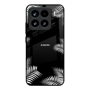 Matte Texture Layer Premium Build Layer Zealand Fern Design Glass Case For Mi 15 5G